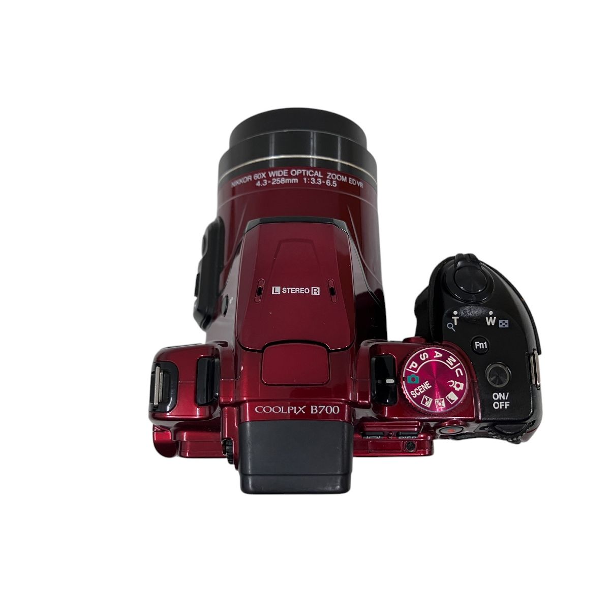 【ジャンク品】Nikon COOLPIX B700 レッド 一眼レフ4K Nikon ニコン Coolpix B700 レッド 4.3-258mm 3.3-6.5
