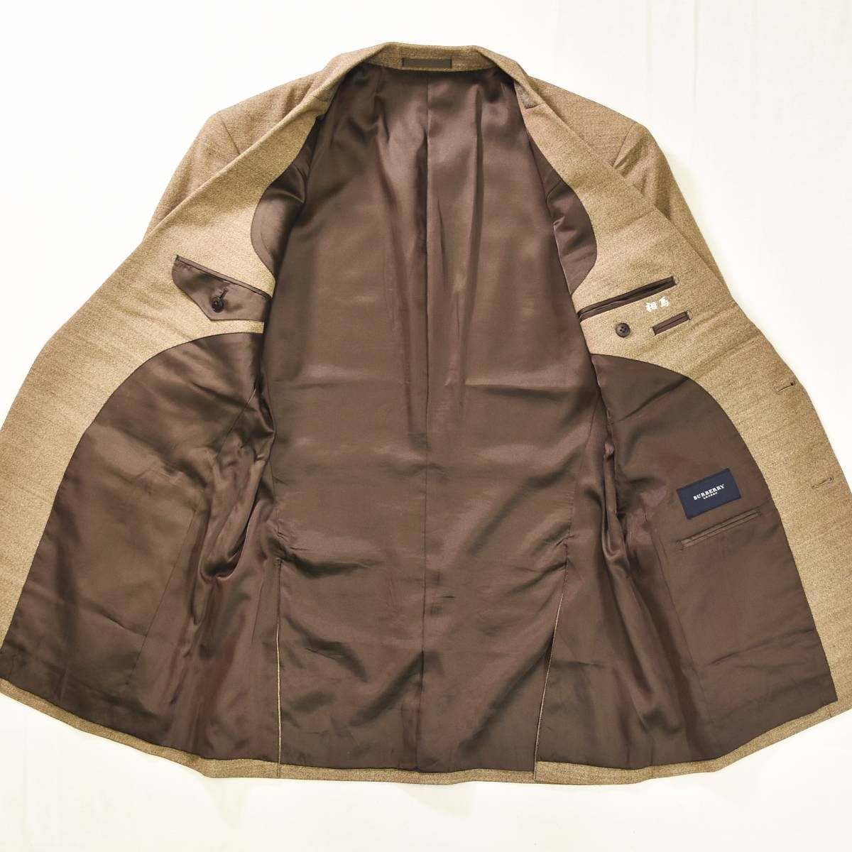 日本製 バーバリー ロンドン Burberry LONDON 2B シングル テーラード