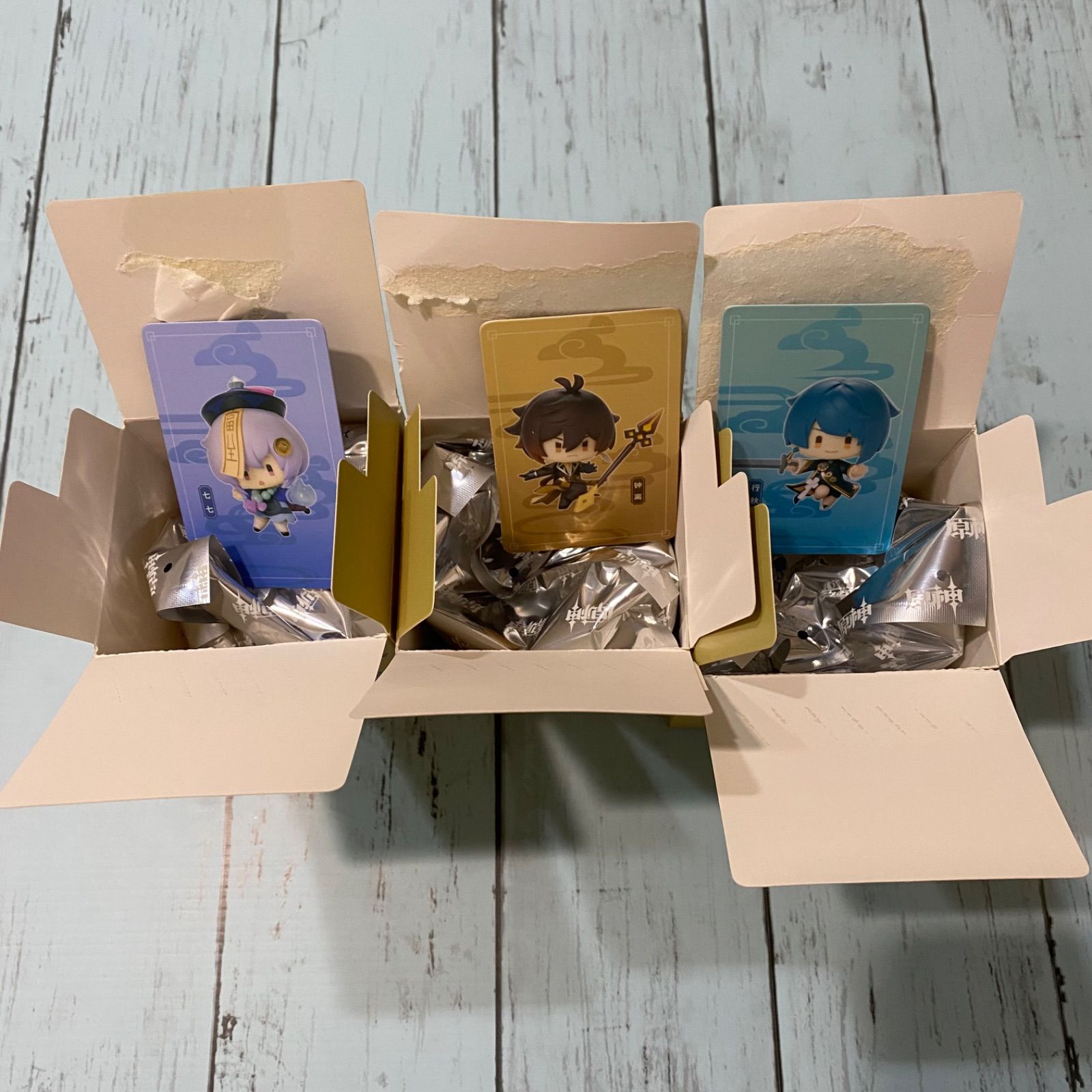 Apex - miHoYo 原神 戦場の英姿 コレクションフィギュア 璃月篇 6種入りBOX BOX販売]戦場の英姿 コレクションフィギュア 璃月篇 -6個入りBOX