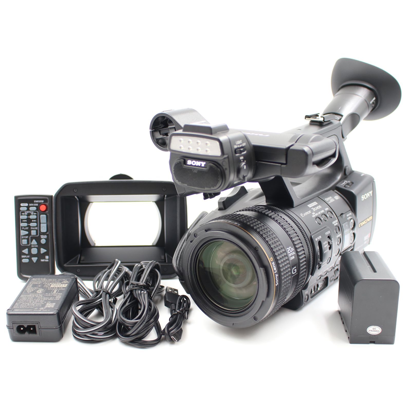 □通電時間1160H！極上品□ SONY HXR-NX5R NXCAMカムコーダー