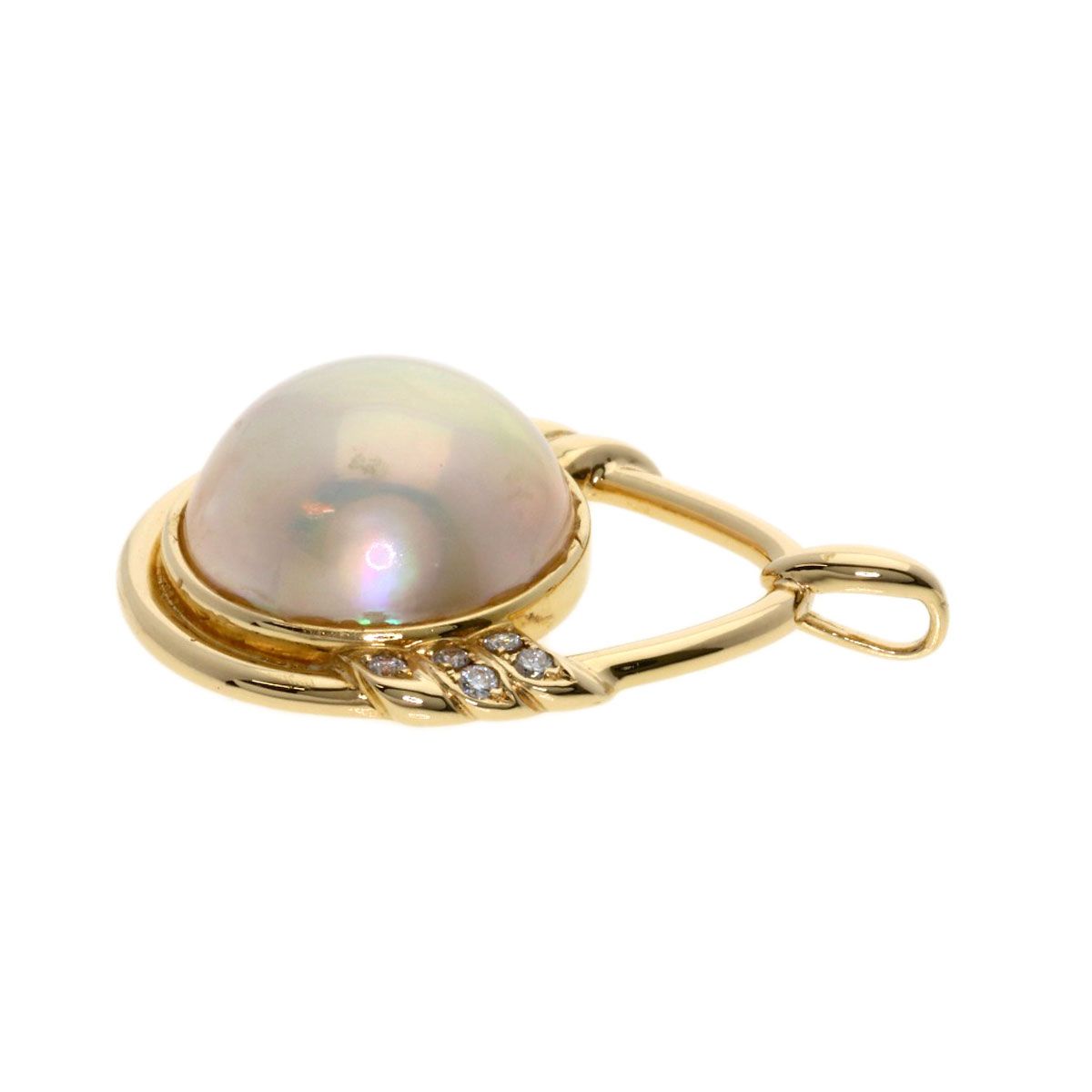 TASAKI タサキ マベパール ペンダント トップ 新品同様】田崎真珠 TASAKI タサキ マベパール ネックレス
