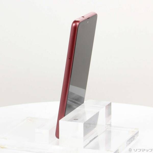 中古品〕 Galaxy A23 5G 64GB レッド SCG18 au SIMフリー【368