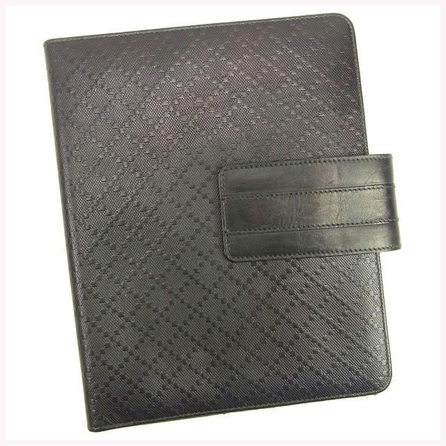 グッチ iPadケース アイパッドケース ディアマンテ ブラック レザー