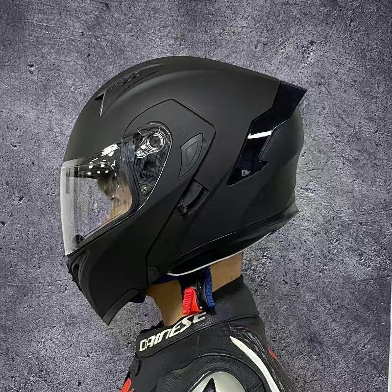 人気システムダブルレンズフルフェイスヘルメットバイクヘルメットＭ