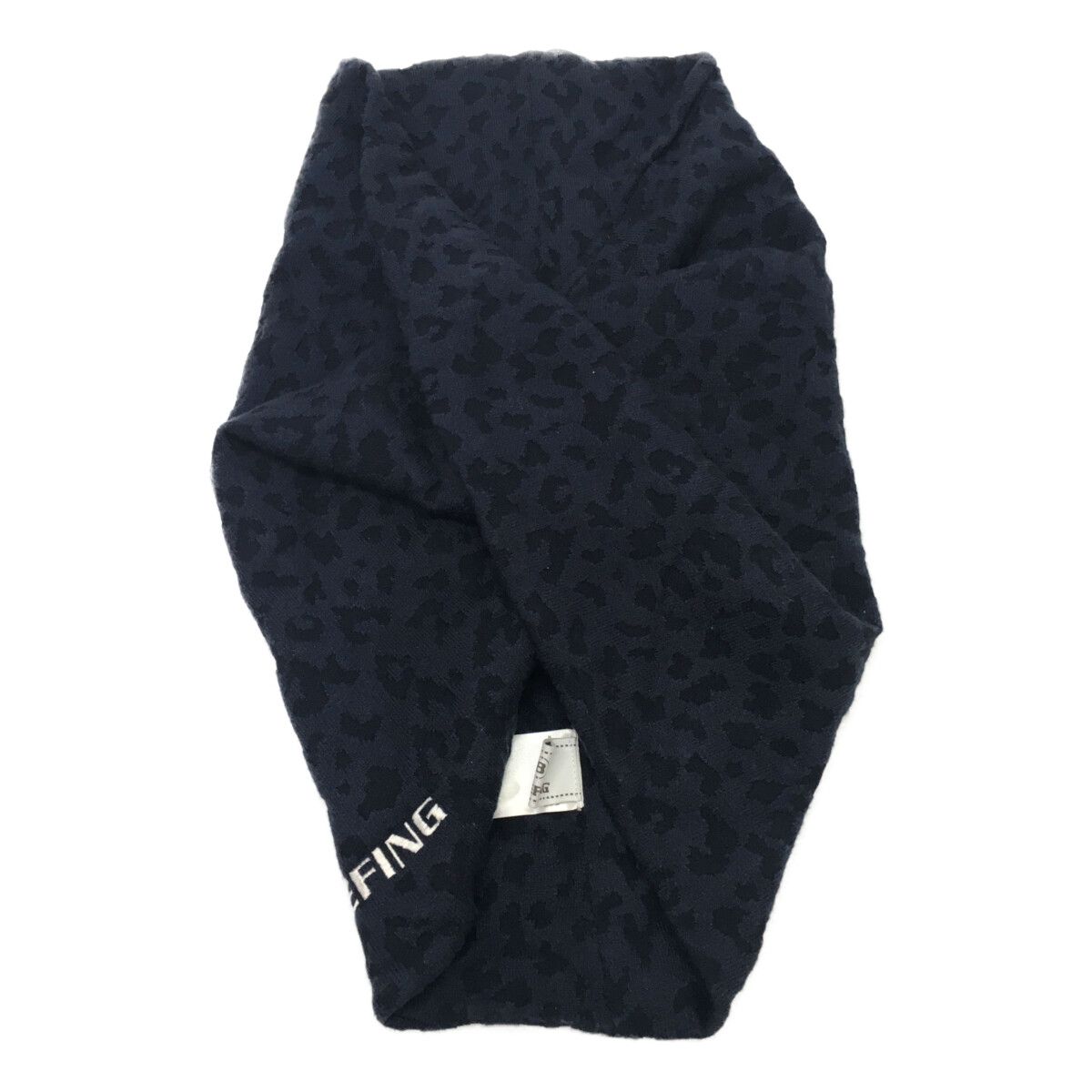 BRIEFING - coco 中古 ブリーフィング BRIEFING ネックウォーマー フリー ネイビー 紺 裏フリース 中古 ブリーフィング BRIEFING ネックウォーマー ネイビー 紺