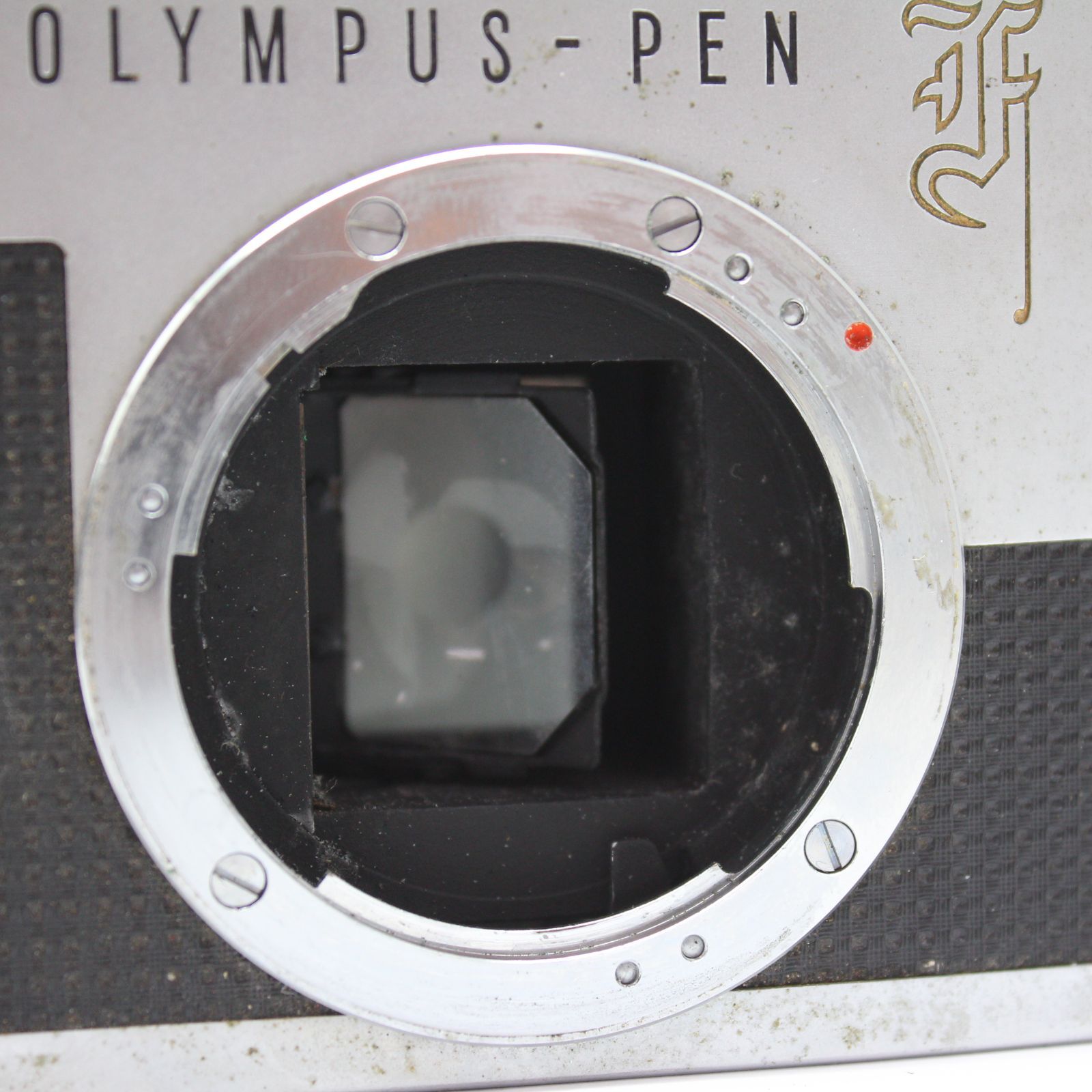 ジャンク品】OLYMPUS PEN-F / OLYMPUS F.ZUIKO AUTO-S 38mm F1.8