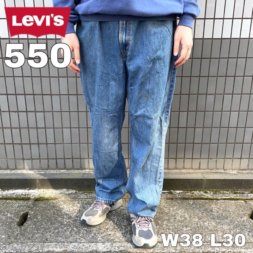 リーバイス LEVI'S 550 デニムパンツ W38 L30 インディゴ - 古着屋 ...
