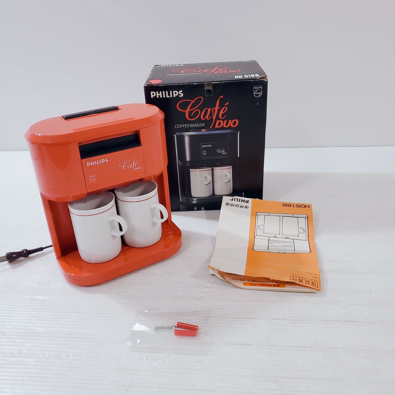 PHILIPS コーヒーメーカー Cafe DUO HD-5188 - メルカリ