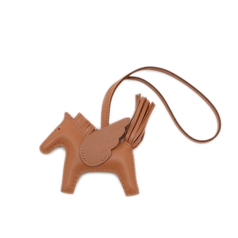 【新品正規品】エルメス HERMES ペガサス チャーム pm　B刻 新品】 HERMES エルメス チャーム ペガサス クロコダイル タッチ