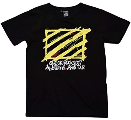 ONE OK ROCK ワンオクロック 2017 Ambitions” JAPAN TOUR 公式グッズ Tシャツ-B Square M M