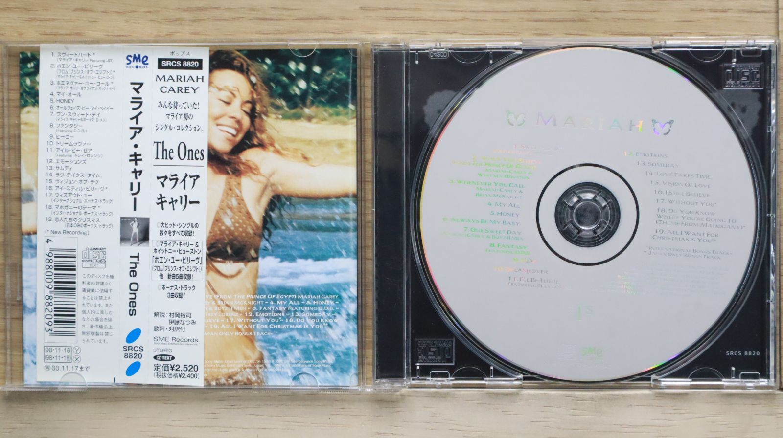 国内盤CD☆マライア・キャリー/Mariah Carey□ The Ones