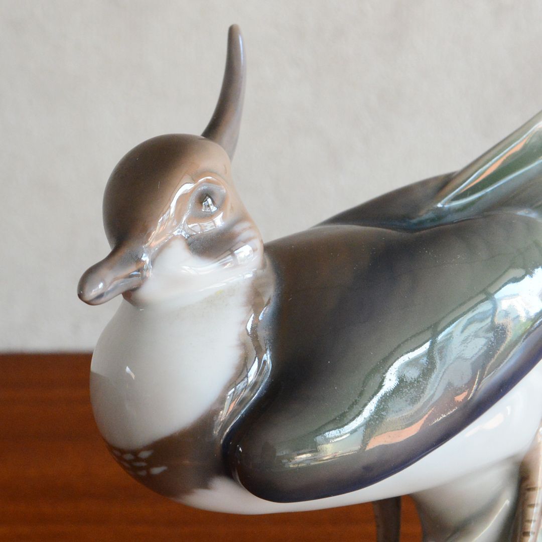 B&G ビングオーグレンダール フィギュリン Northern Lapwing タゲリ