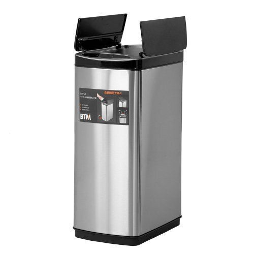 ゴミ箱 自動ゴミ 50L センサー式 ふた付き ダストボックス シルバー