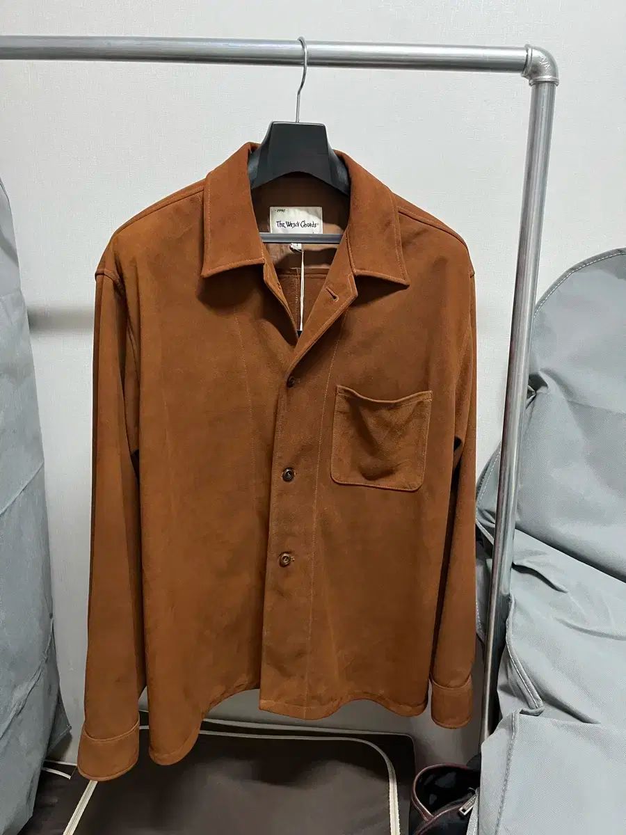 チョコゼ 羊 スエード シャツ BLEEKER SHIRTS 1 サイズ