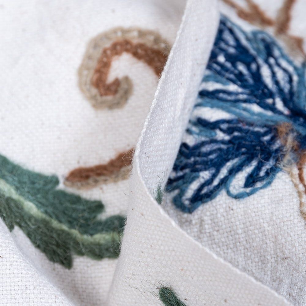 アーリ刺繍生地