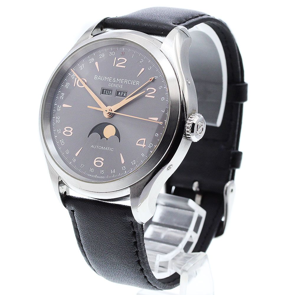 ボーム＆メルシェ Baume & Mercier M0A10213 クリフトン ムーン  
