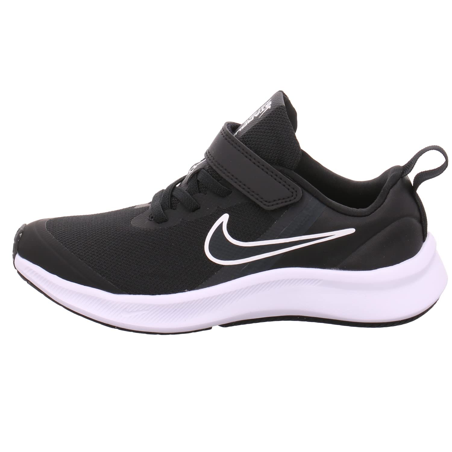 NIKE STAR RUNNER 3 PSV キッズスニーカー(スターランナー3PSV) DA2777 003 ブラック/ダークスモークグレー 