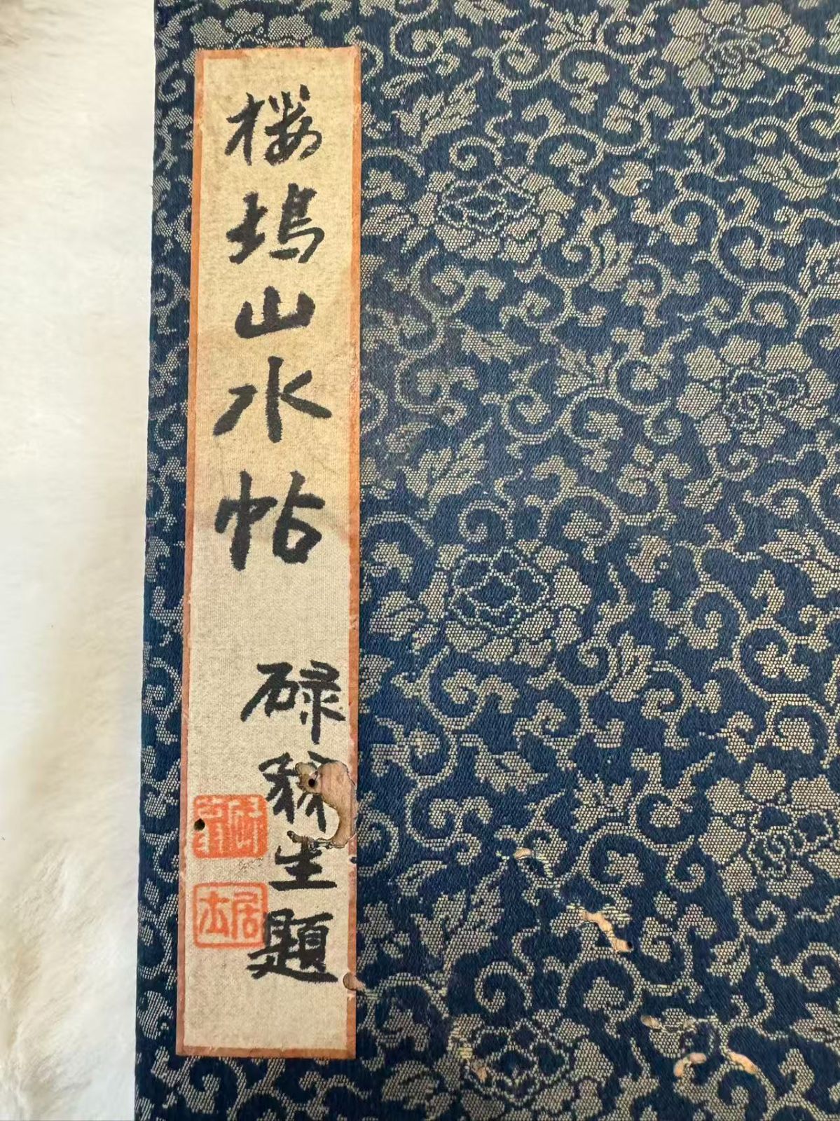 楼坞山水帖 碌翁生主題 落款あり 景画 山水画