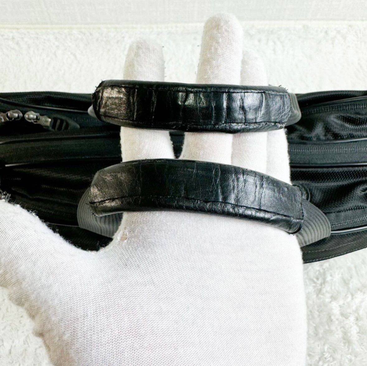 TUMI トゥミ T-TECH 5541D ビジネスバッグ ブリーフィング トラベルバッグ 2WAY ナイロン レザー 黒 ブラック WWW_KARIMZIABAT_FR