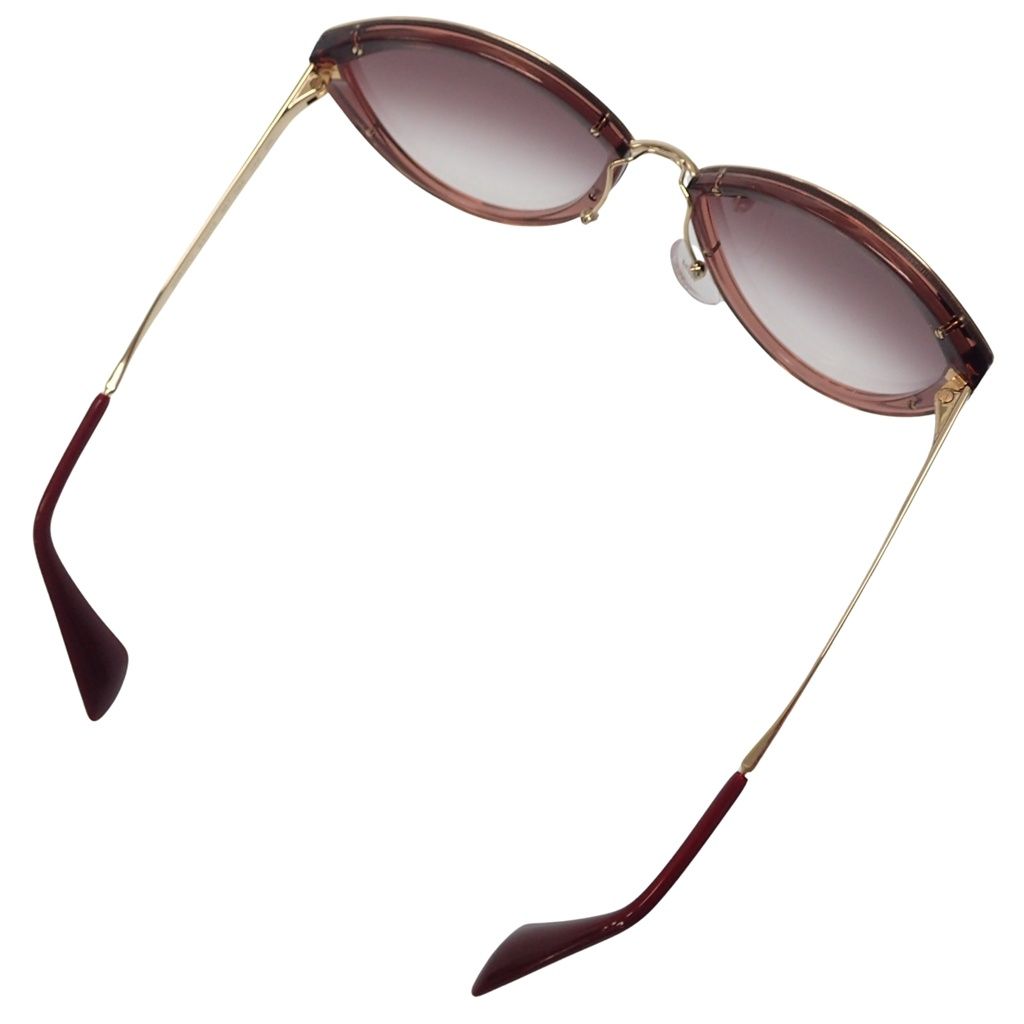 プラダ サングラス SPR07U ピンク系×ゴールド系【AFI13】 - メルカリ 