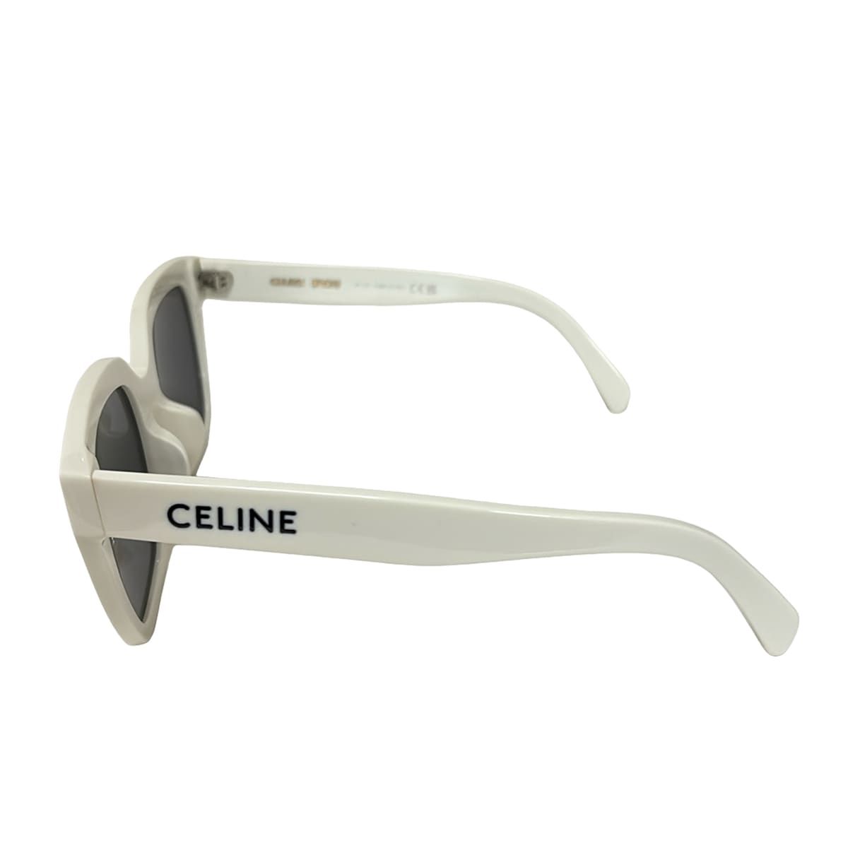 CELINE セリーヌ サングラス - CL40198F 白×黒