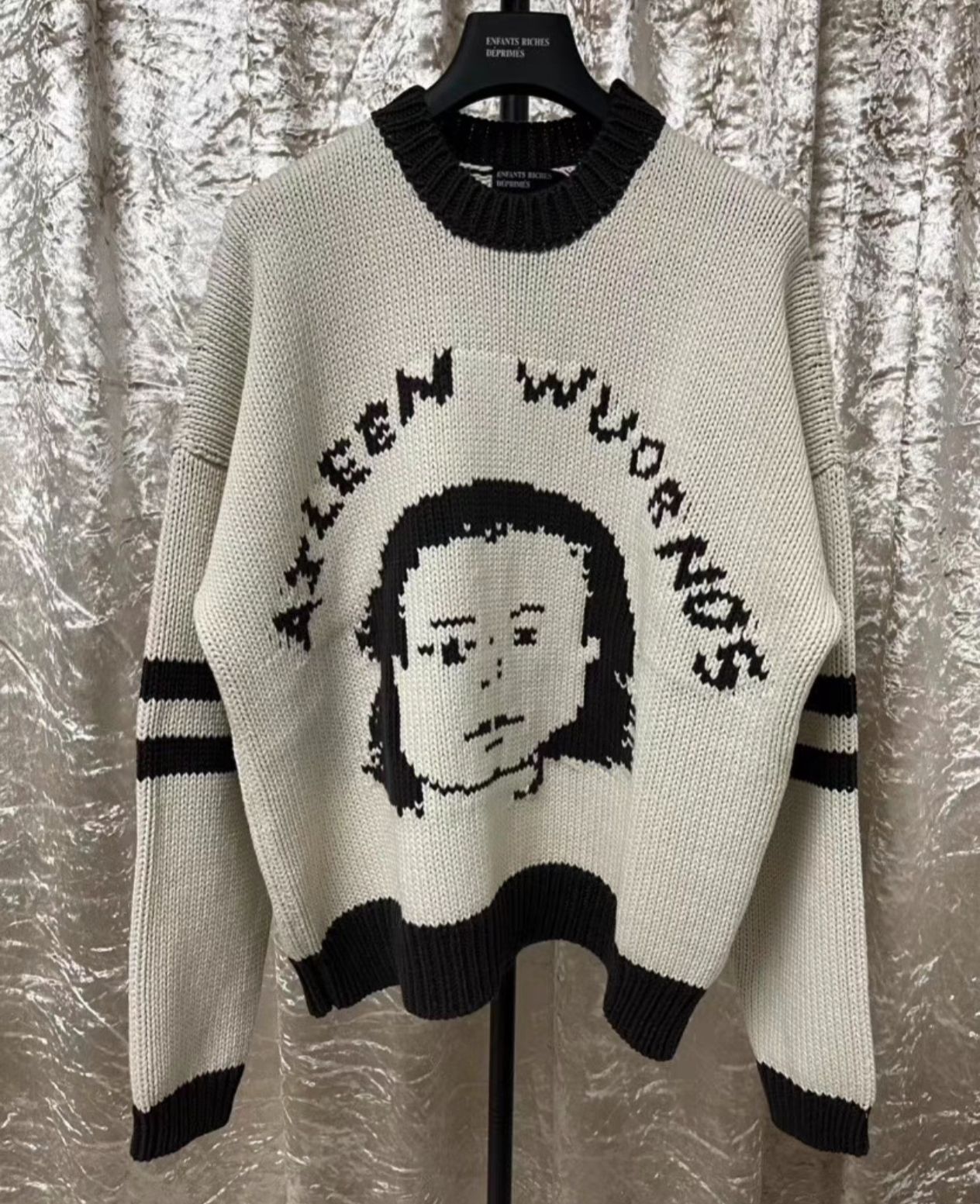 ENFANTS RICHES DEPRIMES ERD 23SS Face Knit Sweater