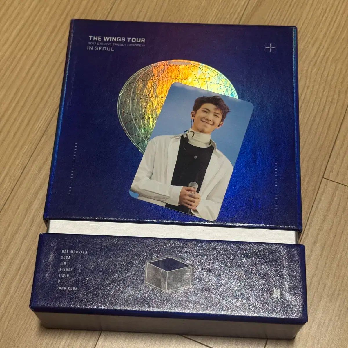 BTS The wings tour DVD トレカ テヒョン テテ V BTS WINGS DVD with V