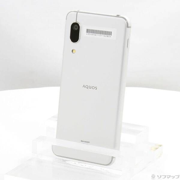 スマートフォン・携帯電話 〔品〕 AQUOS sense3 basic 32GB シルバー