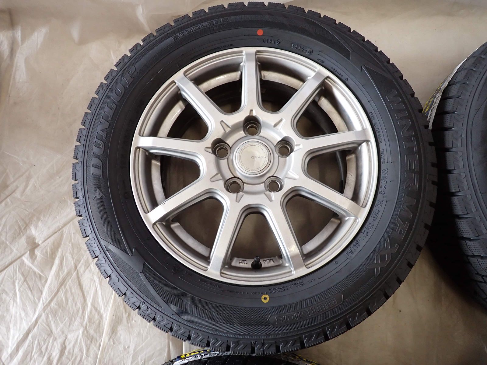 情報が満載。 冬 製 4本SET 会社宛 195 65R15×6J 91S ダンロップ WINTER MAXX WM02 トヨタ アルミ ノア ヴォクシー NO D6447