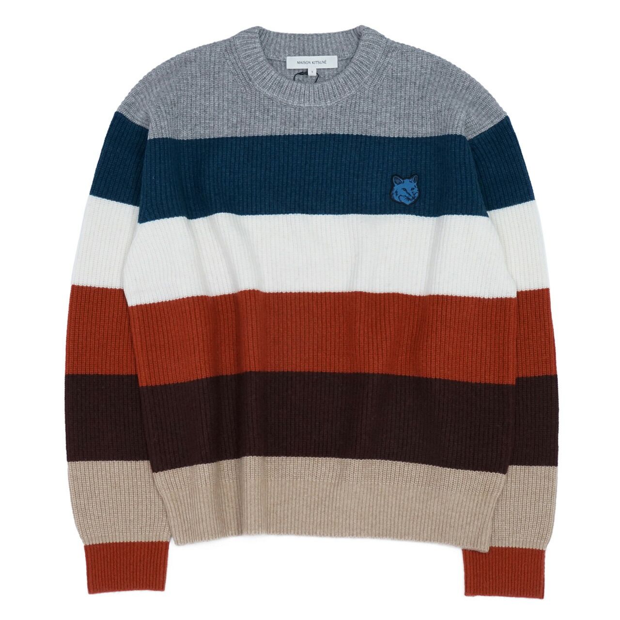 新品正規品】MAISON KITSUNEメゾンキツネフォックスパッチニット