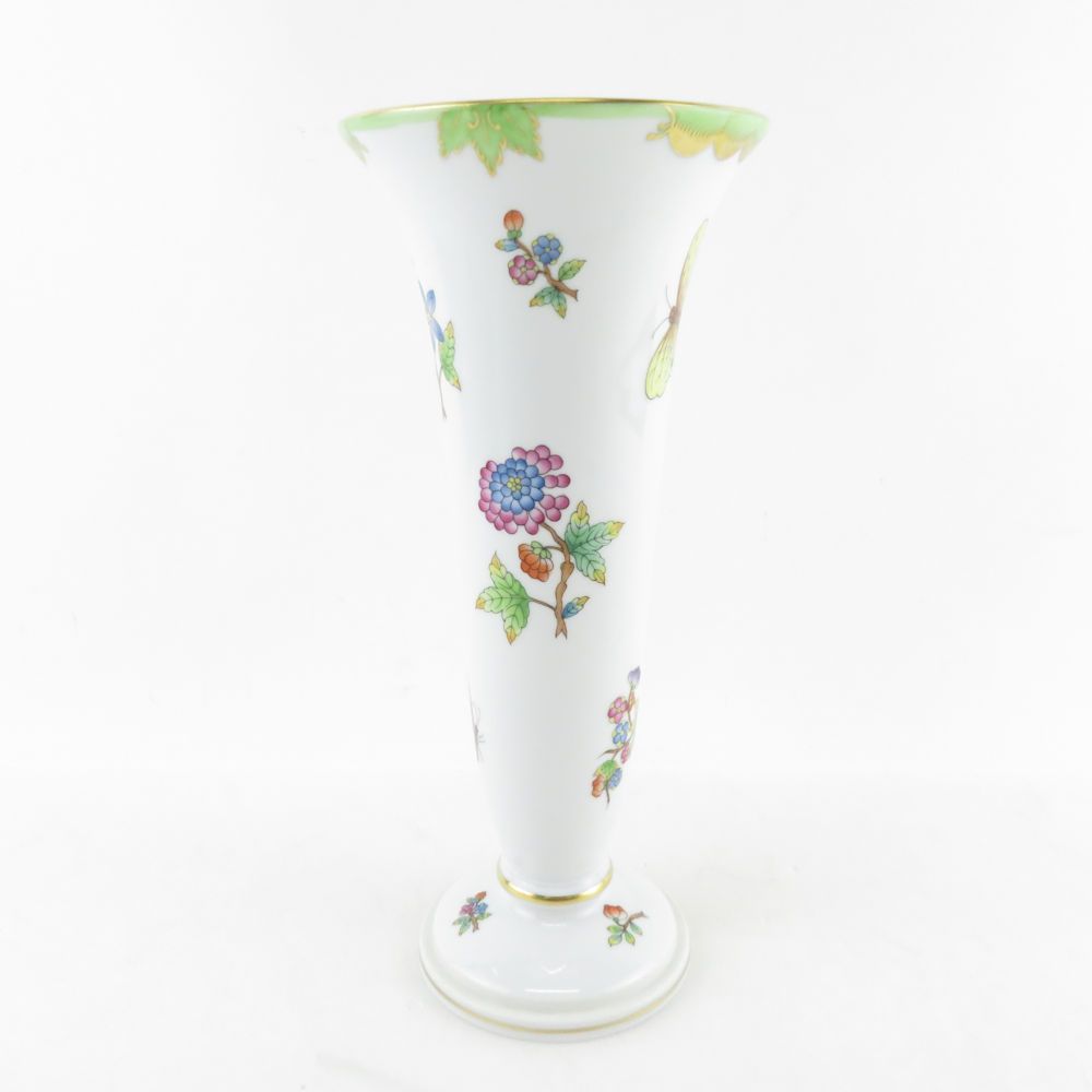 Herend フルセット　17点　バラ売✖️ 美品 Herend ヘレンド ヴィクトリアブーケ VBO 7077 花瓶