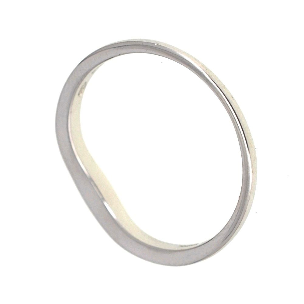 ブルガリ BVLGARI コロナ カーブ リング サイズ57 JP17 Pt950 メンズ 保証書付き S 139342 KIN-KAAI_COM