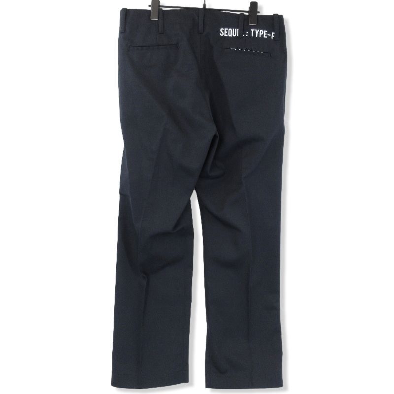 SEQUEL CHINO PANTS ネイビー Lサイズ 目ざとく