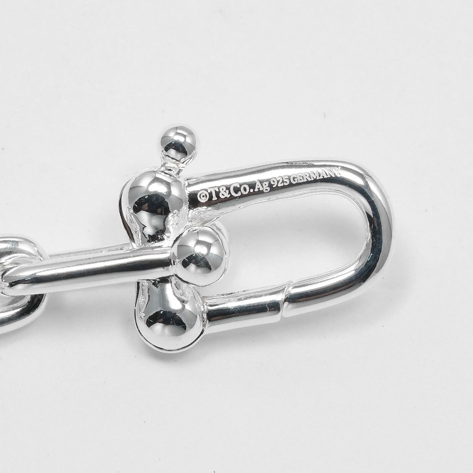 TIFFANY&Co.】ティファニー ハードウェア スモールリンク 腕周り約15.3  