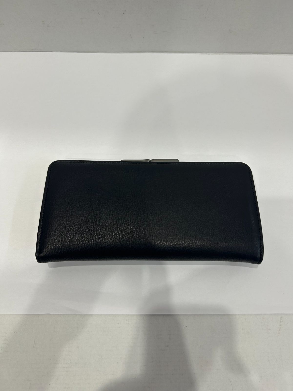 がま口長財布レザー 美中古 サライ がま口 レザー 長財布 幅約20.5㎝ 縦約11㎝ 男女
