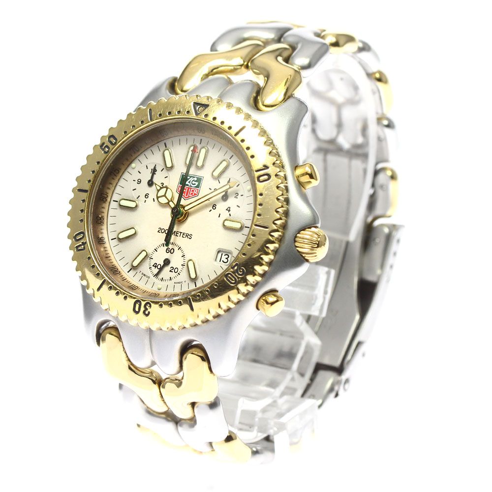 タグホイヤー セル S35.006M メンズ クォーツ クロノグラフ