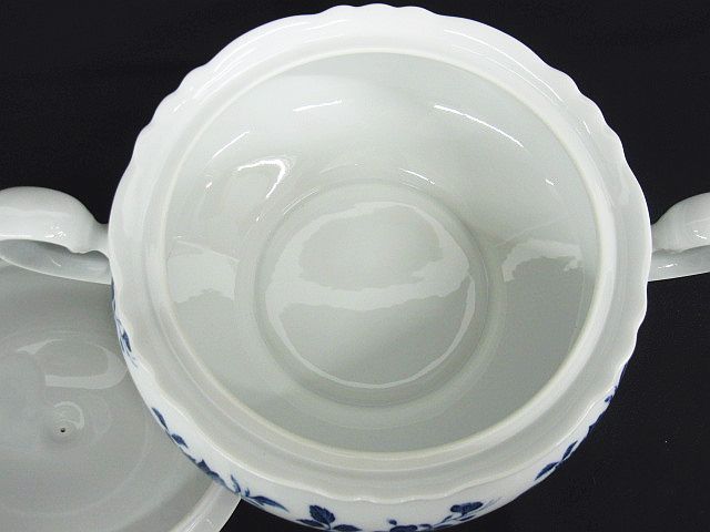 マイセン/1級品/インドの華/リッチグリーン/シュガーポット/蓋付/アンティーク 4点セット ROYAL MEISSEN JAPAN ロイヤルマイセン ジャパン