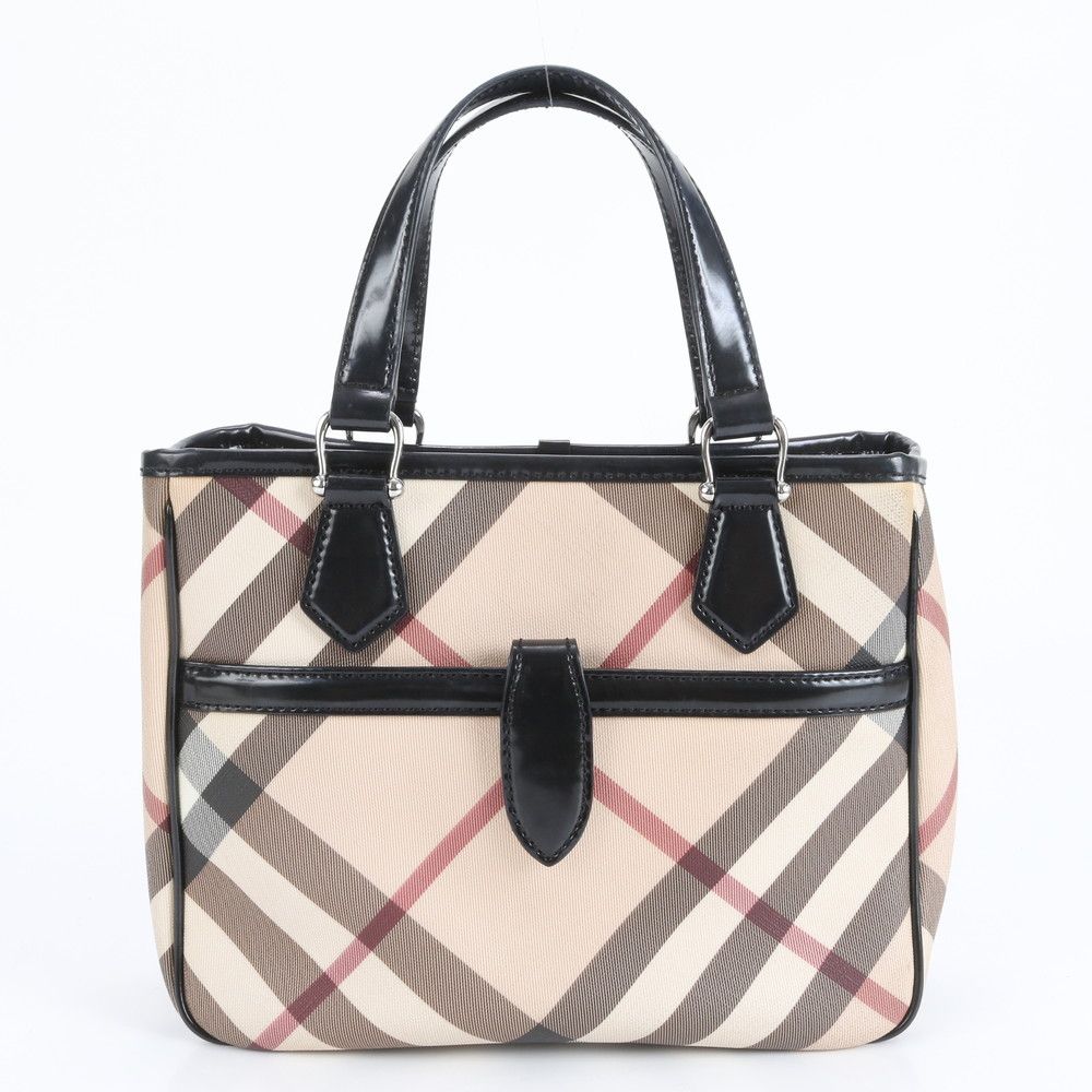 極美品バーバリー ショルダーバッグ ヴィンテージノバチェッククロス