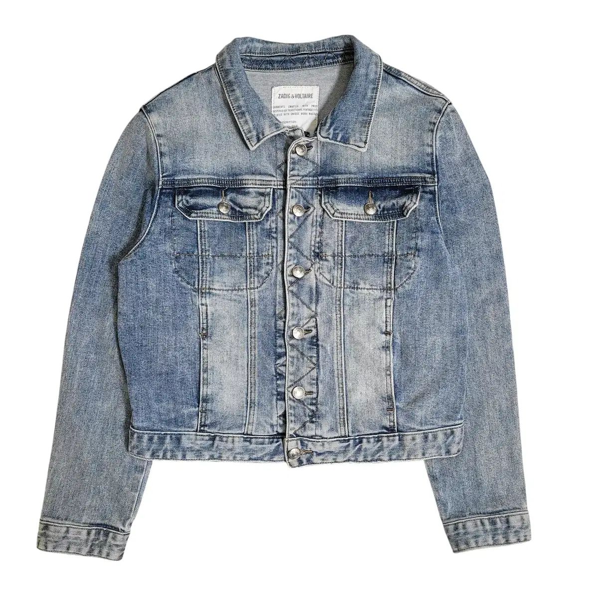 ZADIG&VOLTAIRE ザディグ エ ヴォルテール Kase Tie Dye Denim