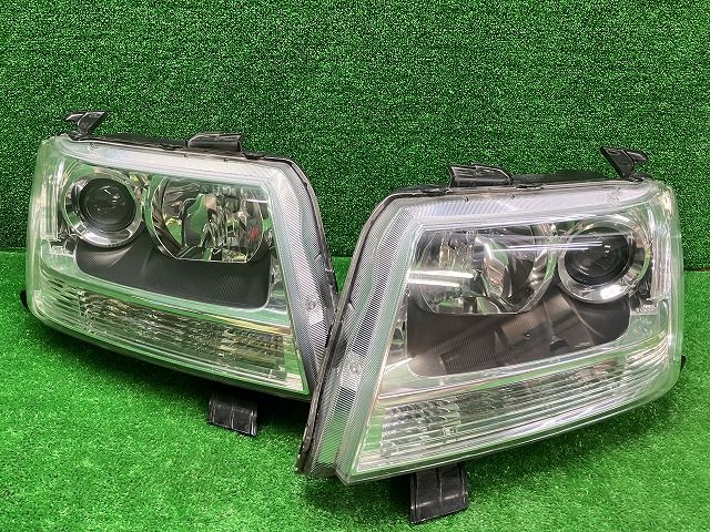 コーティング加工済 綺麗 TD54W エスクード ヘッドライト左右 HID 100-59087 BD レベ・バラスト付 241226226