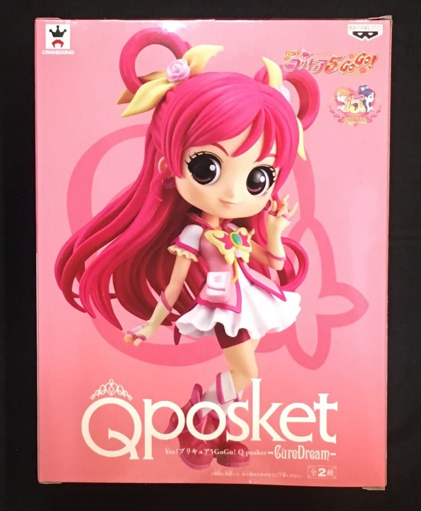 キュアドリーム A(ノーマルカラー) Yes!プリキュア5GoGo! Q posket-CureDream- フィギュア プライズ(38591) バンプレスト Yes!プリキュア5GoGo! Q posket-CureDream- キュアドリーム 全2種