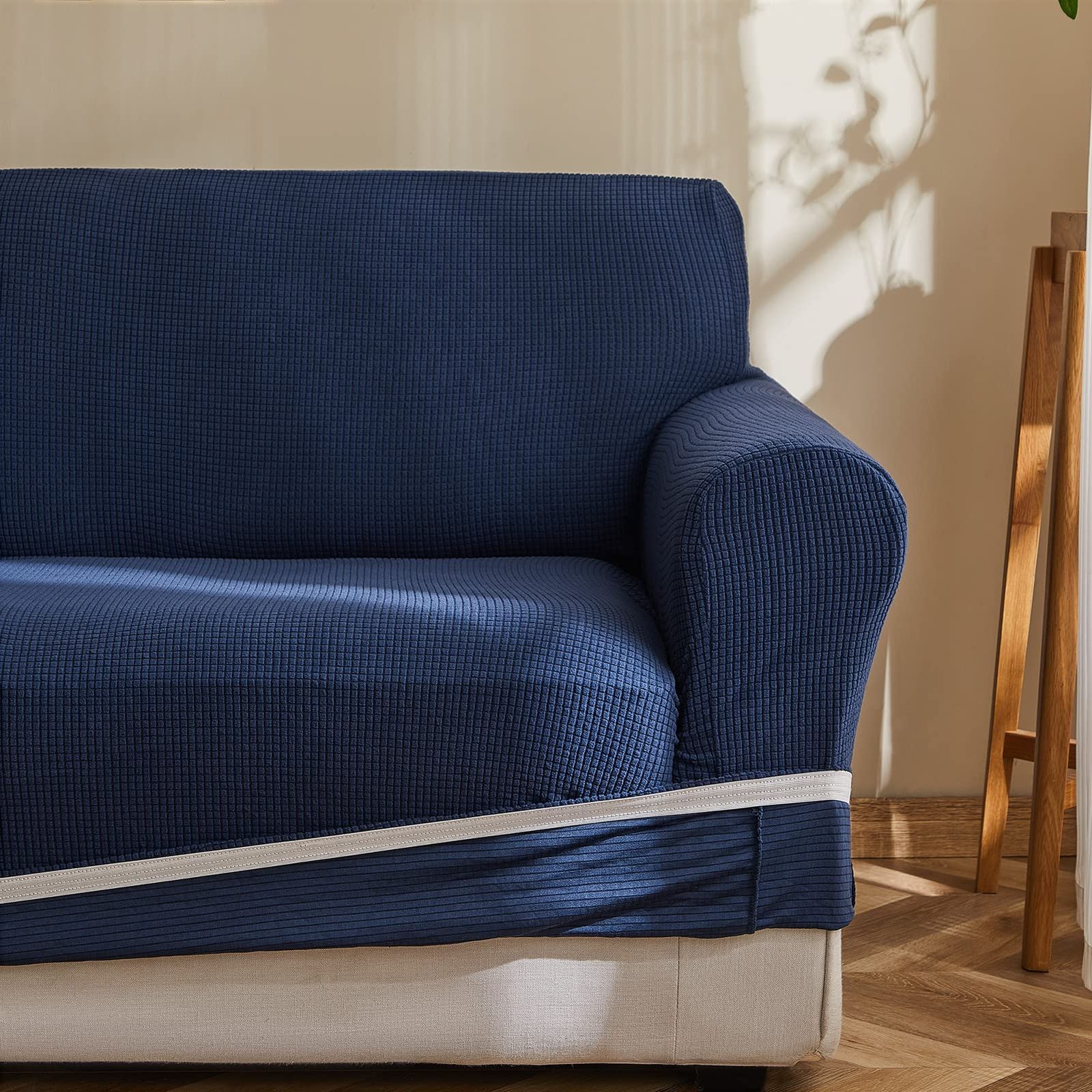 ☆ソファーカバー 2人掛け 肘付き 無地 北欧風 ストレッチ フィットタイプ Amazon｜Topfinel ソファーカバー 2人掛け 肘付き 無地 北欧風