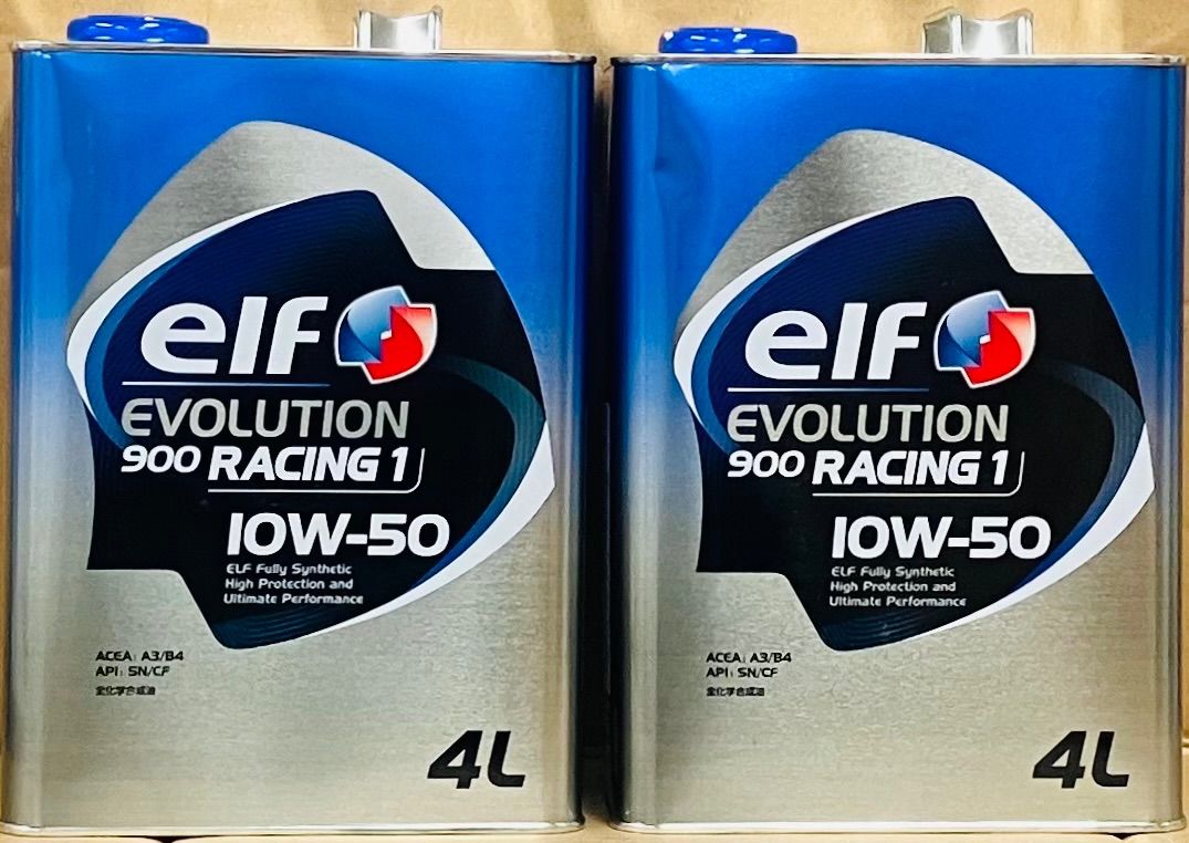 ◦ elf EVOLUTIONRACING SN 10W-50 4L 2缶セット