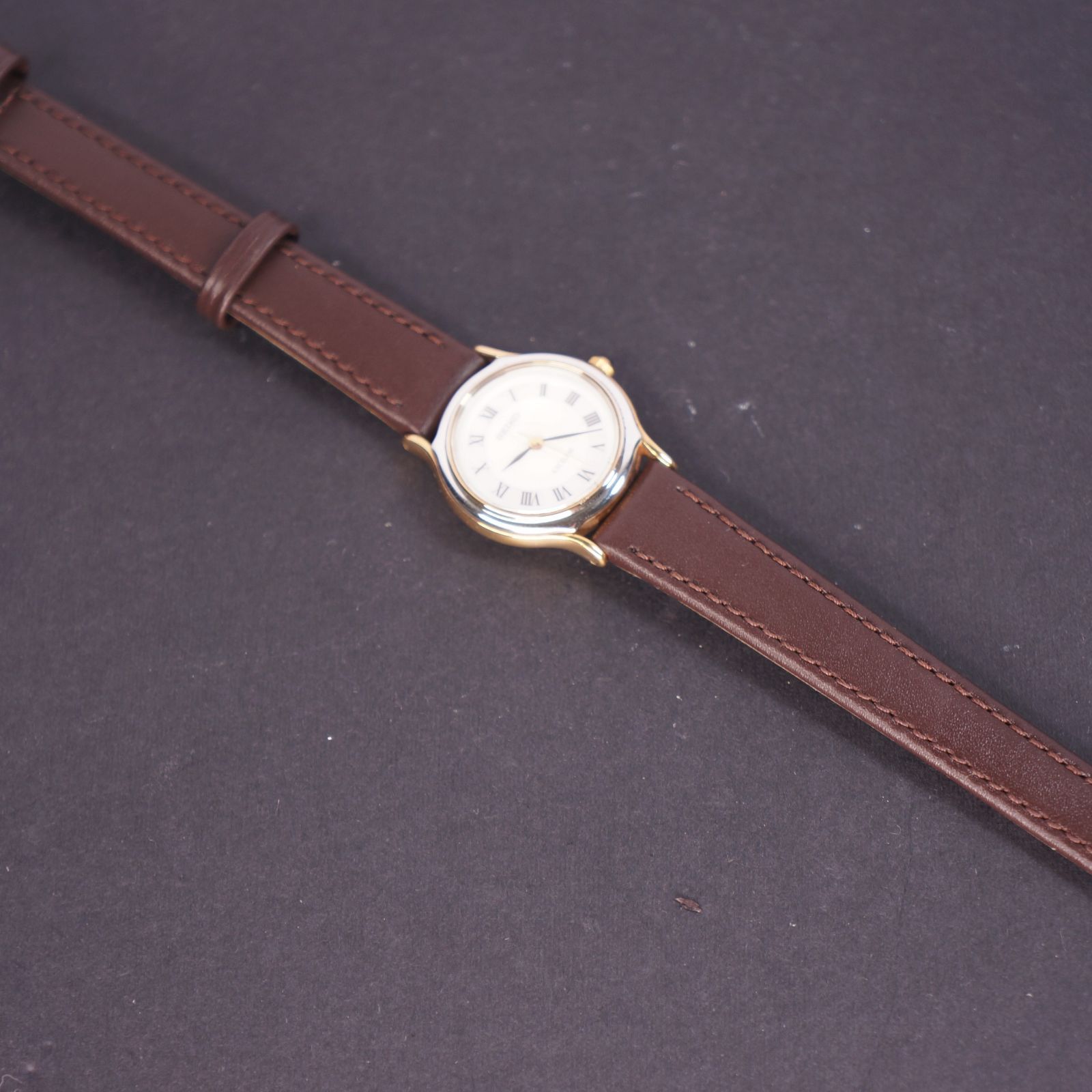 【稼働極美品】SEIKOエクセリーヌ SGP30 電池交換済 新品革ベルト 稼働品】SEIKOエクセリーヌ SGP30 電池交換済 新品革ベルト