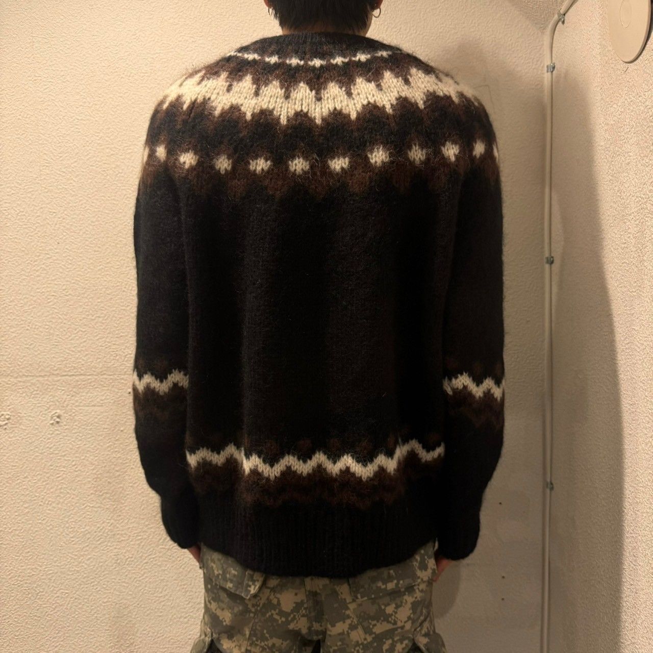 極美品 BATONER バトナー シグネチャー モヘア アルパカ ニット BATONER | ピュアモヘヤシグネチャークルーネックニット – H+HELIOTROPE