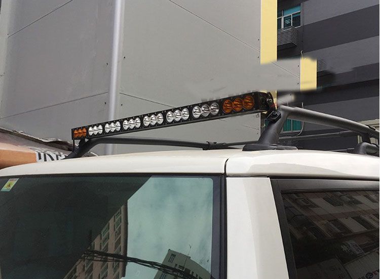 トヨタ FJクルーザー CRUISER 車頂用 LED射灯 免打孔取付 1点セット 夜間視認性向上 車用ルーフライト