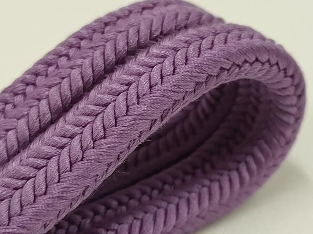 平和屋着物● 上 有職組紐道明 帯締め 冠組 江戸紫色 宮内庁御用 国立博物館御用 東京芸術大学御用 AABB3789ay