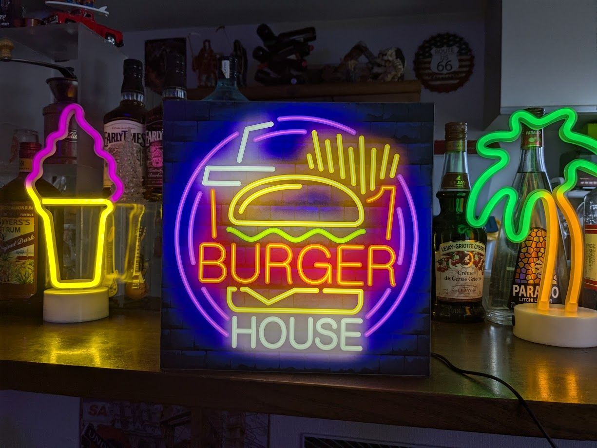 ハンバーガー フライドポテト ドリンク ダイナー カフェ ドライブイン