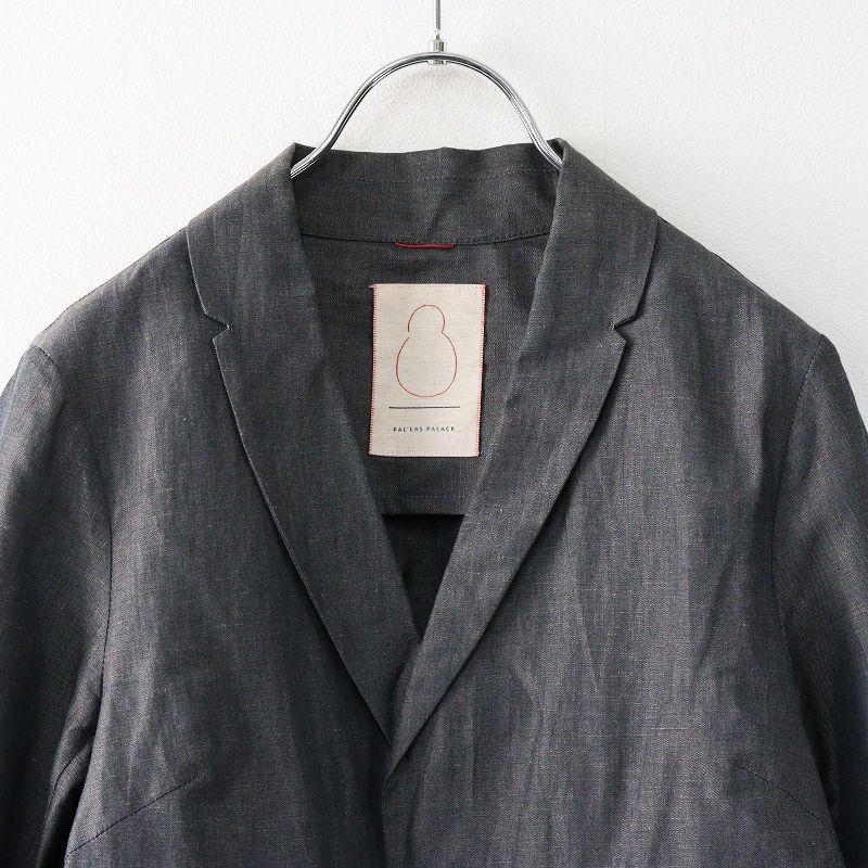 絶対にあなたの一番選択！ 2021SS パラスパレス Pal las Palace ウールリネンジャケット 2 インディゴ ネイビー系 羽織り アウター 2400014604214