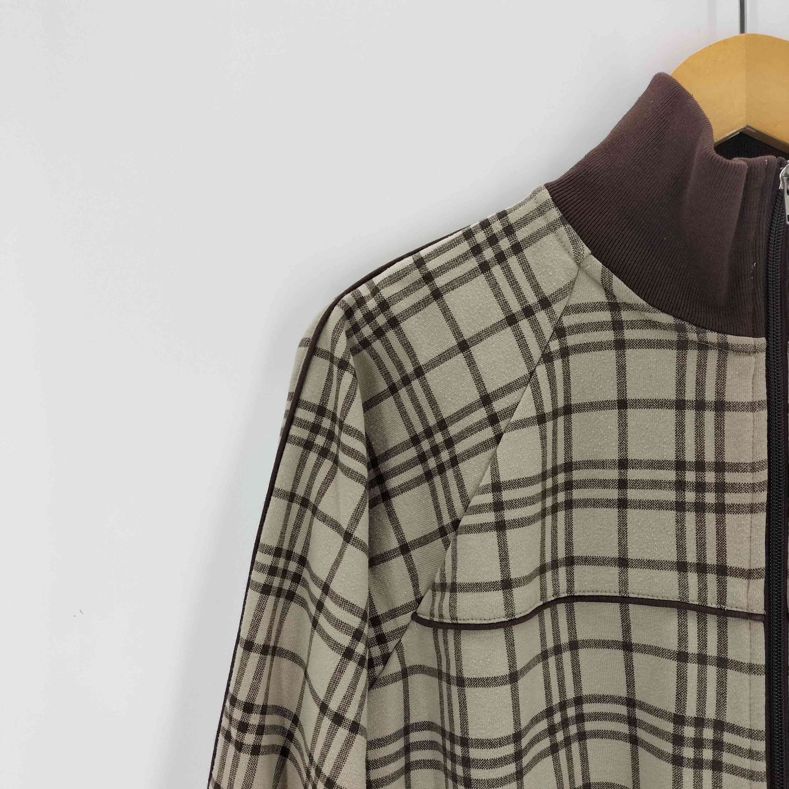 ウールリッチ WOOLRICH チェックジップアップスウェット メンズ import 